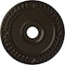 Ekena Millwork Wreath Ceiling Medallion (Fits Canopies up to 6"), 21 1/8"OD x 3 5/8"ID x 7/8"P, Stone Hearth CM21WRSHF - alternate 1